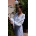 Boho Style Ukrainian Embroidered Maxi Broad Wedding Dress
